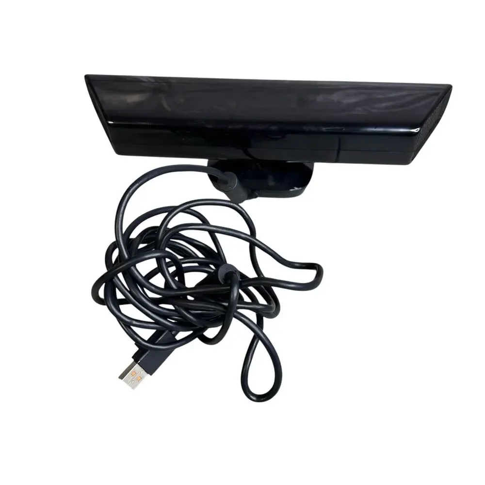 Microsoft Xbox 360 Kinect 1414 Black Wired Motion Sensor Bar Camera NOT TESTED